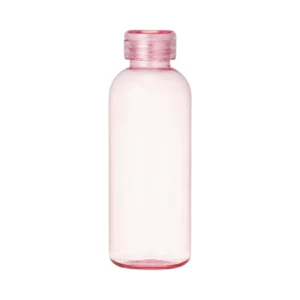 Chic Hydrate Companion – 600ml Trendy Pink Water Bottle with Simple, Lightweight Design