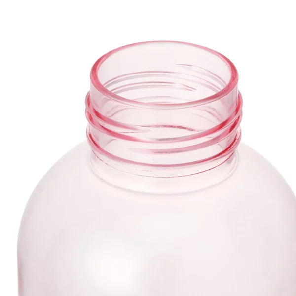 Chic Hydrate Companion – 600ml Trendy Pink Water Bottle with Simple, Lightweight Design - Image 4